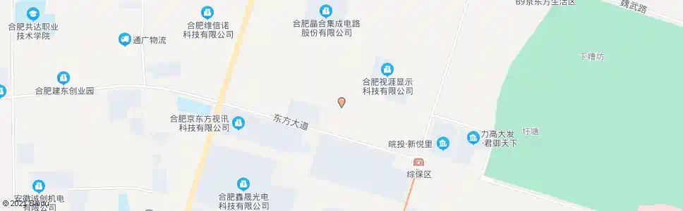 合肥综合保税区_公交站地图_合肥公交_妙搜公交查询2025