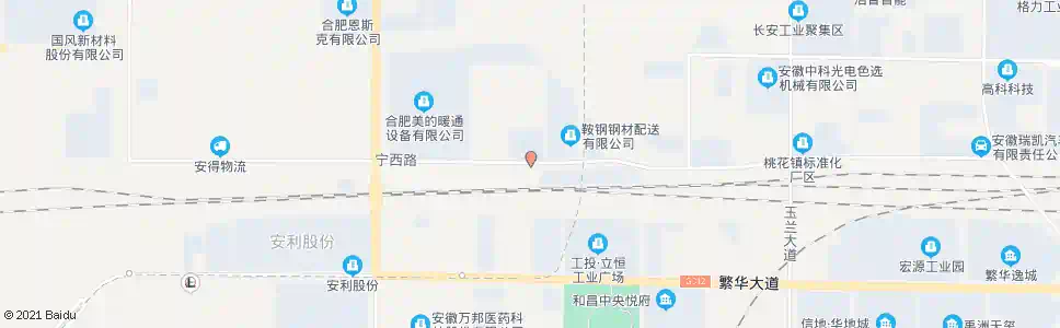 合肥宁西路口_公交站地图_合肥公交_妙搜公交查询2025