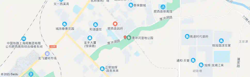 合肥潭冲河_公交站地图_合肥公交_妙搜公交查询2025