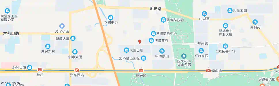 合肥蜀山产业园_公交站地图_合肥公交_妙搜公交查询2025