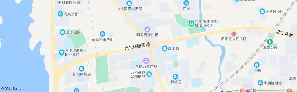合肥新大郢_公交站地图_合肥公交_妙搜公交查询2025