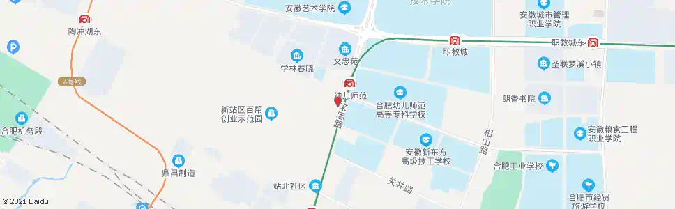 合肥明新窑厂_公交站地图_合肥公交_妙搜公交查询2025