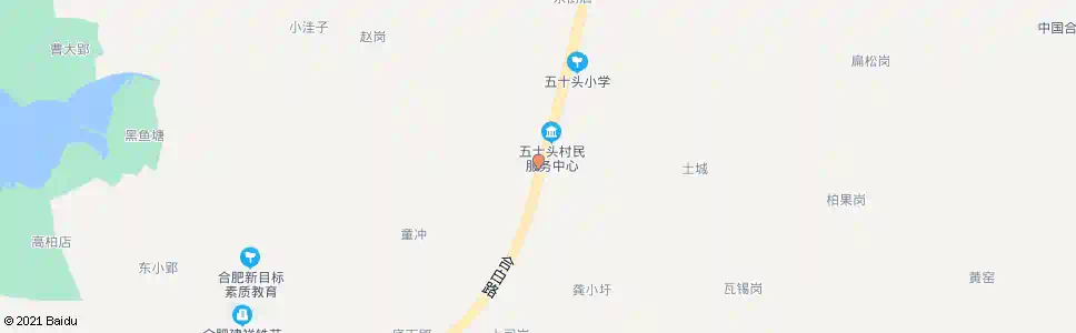 合肥黄小郢_公交站地图_合肥公交_妙搜公交查询2025