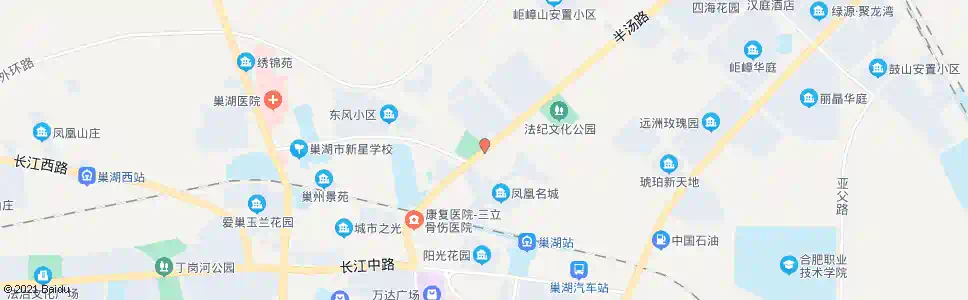 合肥凤凰山路口_公交站地图_合肥公交_妙搜公交查询2025