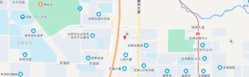 合肥要素大市场西_公交站地图_合肥公交_妙搜公交查询2025