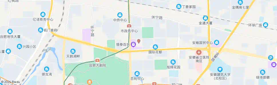 合肥华邦世贸城_公交站地图_合肥公交_妙搜公交查询2025