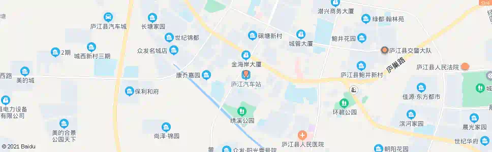 合肥庐江汽车站_公交站地图_合肥公交_妙搜公交查询2025