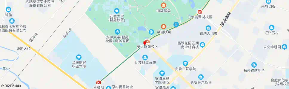 合肥紫翡路口_公交站地图_合肥公交_妙搜公交查询2025