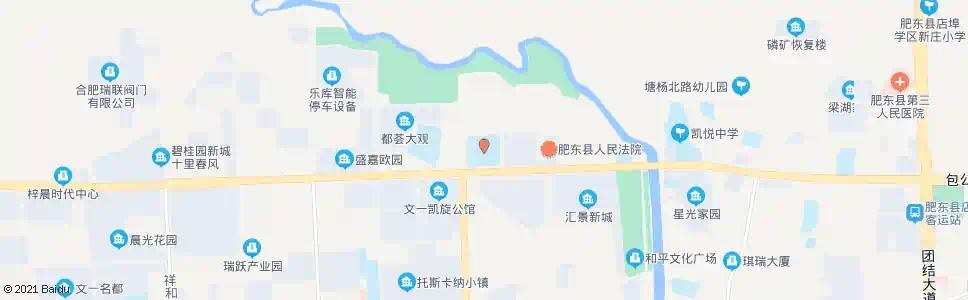 合肥肥东三中_公交站地图_合肥公交_妙搜公交查询2025