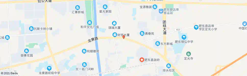 合肥东庵街_公交站地图_合肥公交_妙搜公交查询2025