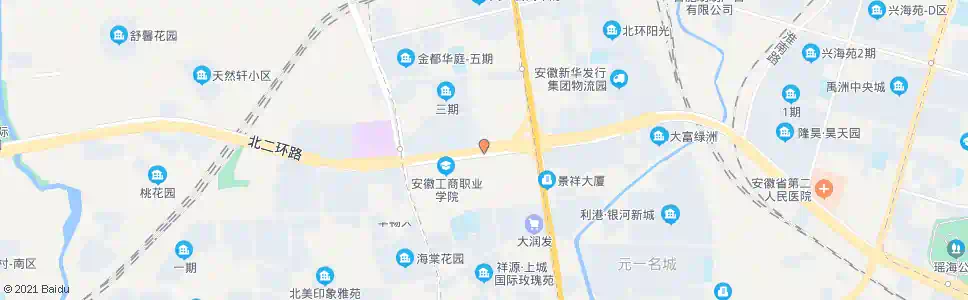 合肥利北路口_公交站地图_合肥公交_妙搜公交查询2025