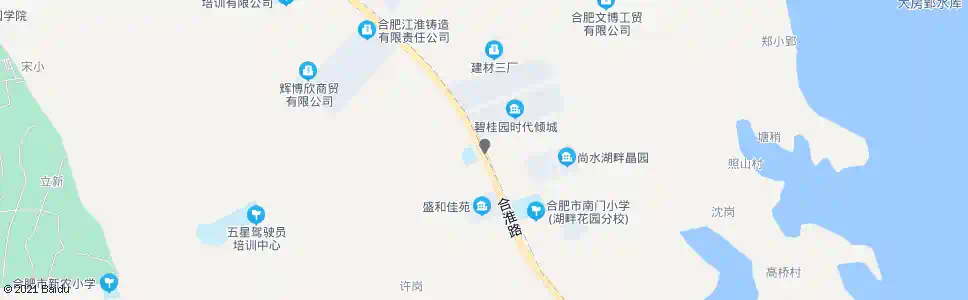 合肥十张村_公交站地图_合肥公交_妙搜公交查询2025