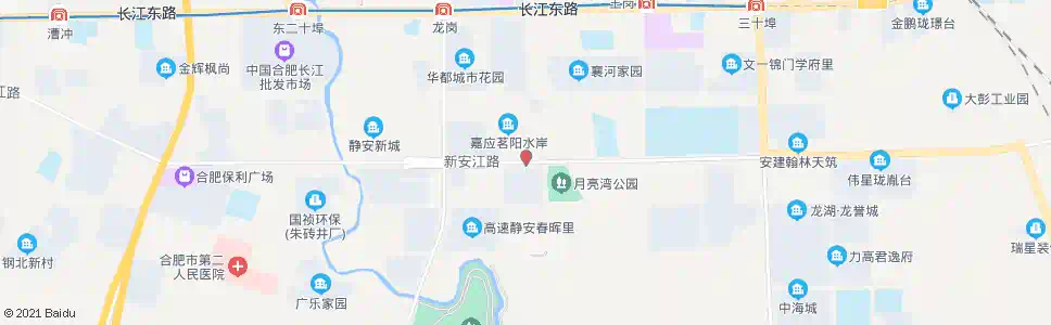 合肥马岗小学南区_公交站地图_合肥公交_妙搜公交查询2025