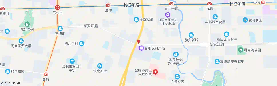 合肥东城世家_公交站地图_合肥公交_妙搜公交查询2025