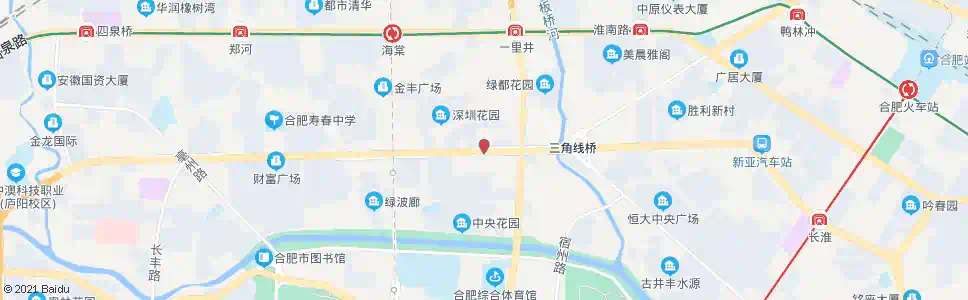 合肥双岗西_公交站地图_合肥公交_妙搜公交查询2025