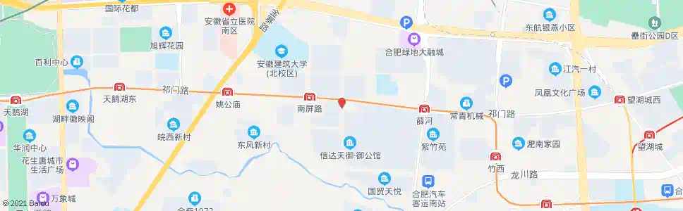 合肥树郢_公交站地图_合肥公交_妙搜公交查询2025
