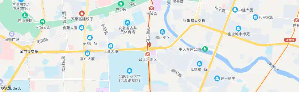合肥周谷堆_公交站地图_合肥公交_妙搜公交查询2025