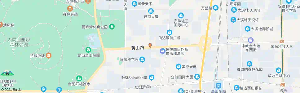合肥桂花园_公交站地图_合肥公交_妙搜公交查询2025