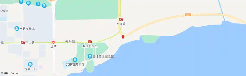 合肥游艇码头_公交站地图_合肥公交_妙搜公交查询2025