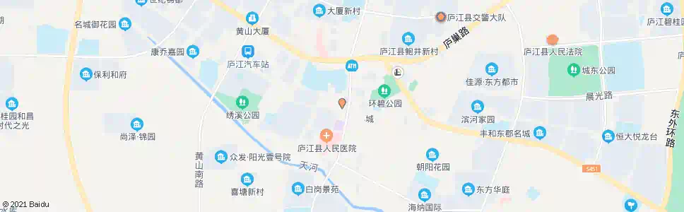 合肥绣溪园_公交站地图_合肥公交_妙搜公交查询2025