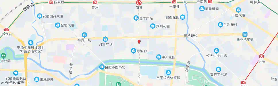 合肥白水坝_公交站地图_合肥公交_妙搜公交查询2025