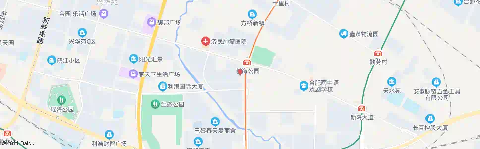 合肥韦厂岗_公交站地图_合肥公交_妙搜公交查询2025