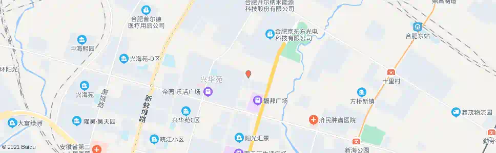 合肥馥邦广场公交站_公交站地图_合肥公交_妙搜公交查询2025