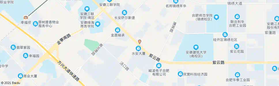 合肥紫合路口_公交站地图_合肥公交_妙搜公交查询2025