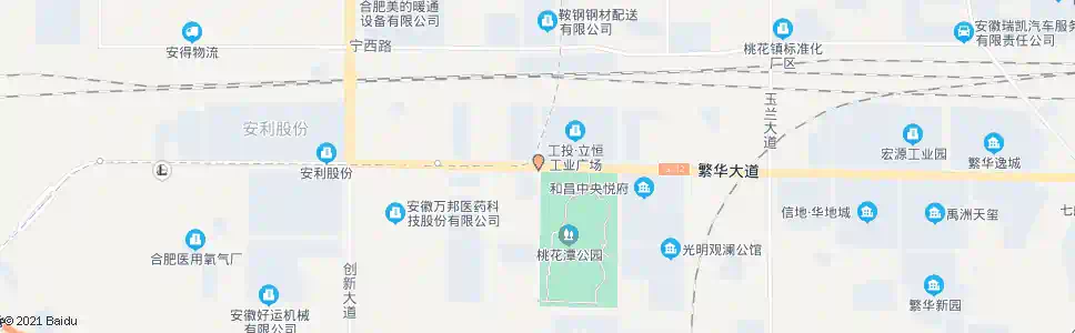合肥繁文路口_公交站地图_合肥公交_妙搜公交查询2025