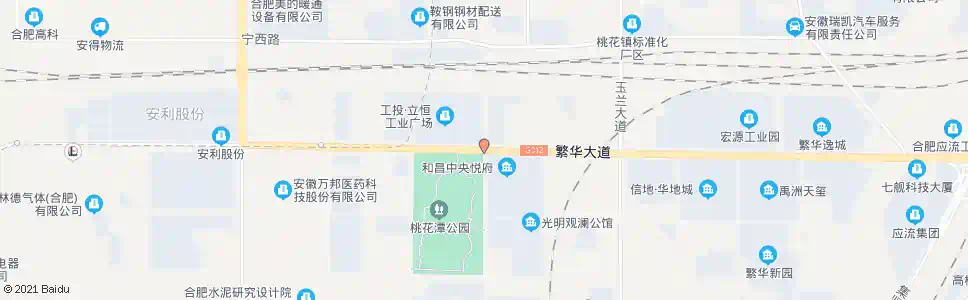 合肥立恒工业广场_公交站地图_合肥公交_妙搜公交查询2025