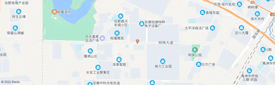 合肥明杭路口_公交站地图_合肥公交_妙搜公交查询2025