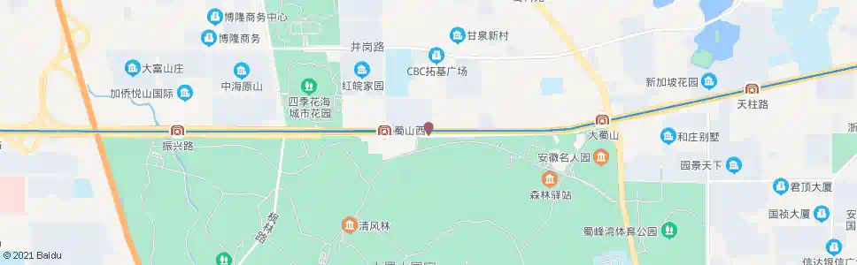 合肥军官培训中心_公交站地图_合肥公交_妙搜公交查询2025