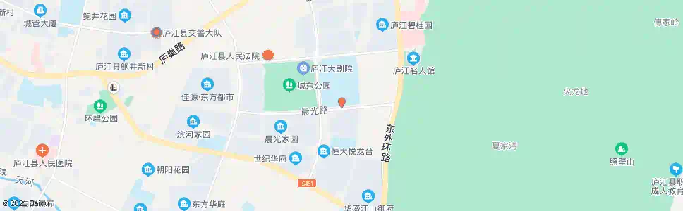 合肥庐江中学南门_公交站地图_合肥公交_妙搜公交查询2025