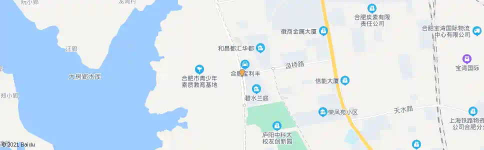 合肥小桥坎_公交站地图_合肥公交_妙搜公交查询2025