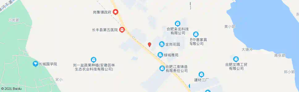 合肥岗集小学_公交站地图_合肥公交_妙搜公交查询2025