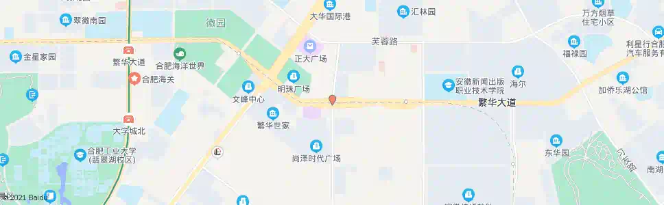 合肥莲花路_公交站地图_合肥公交_妙搜公交查询2025