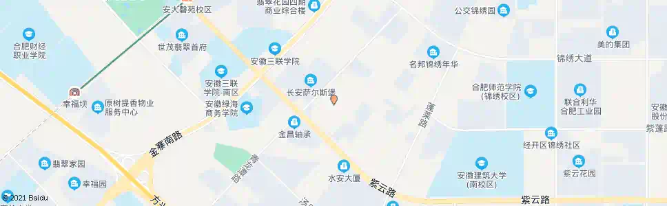 合肥方兴园_公交站地图_合肥公交_妙搜公交查询2025