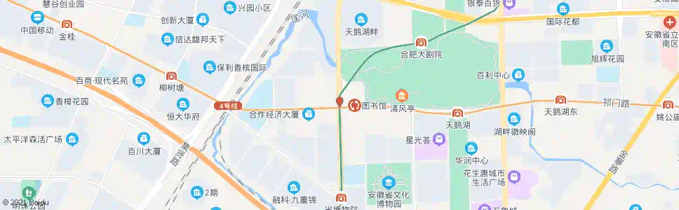 合肥兴泰广场_公交站地图_合肥公交_妙搜公交查询2025