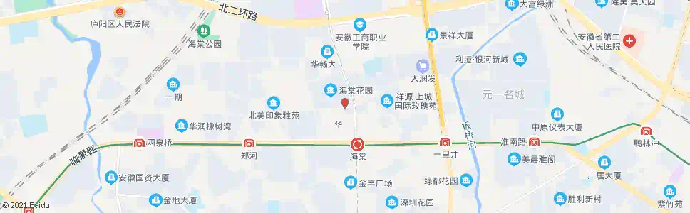 合肥海棠小学_公交站地图_合肥公交_妙搜公交查询2025