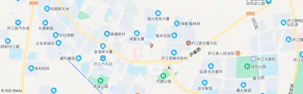 合肥新华书店(庐江县)_公交站地图_合肥公交_妙搜公交查询2025