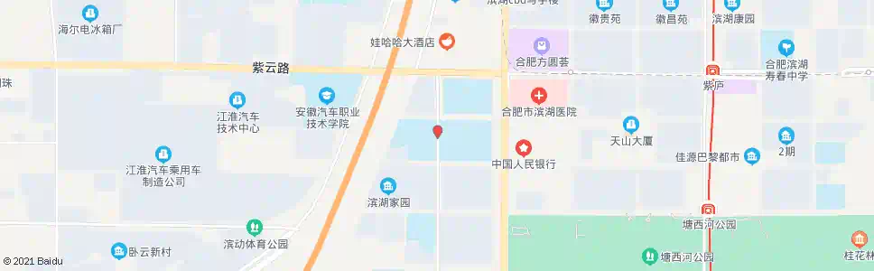 合肥一中_公交站地图_合肥公交_妙搜公交查询2025
