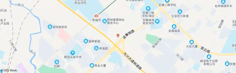 合肥南三十岗_公交站地图_合肥公交_妙搜公交查询2025