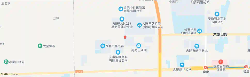 合肥大陆轮胎_公交站地图_合肥公交_妙搜公交查询2025