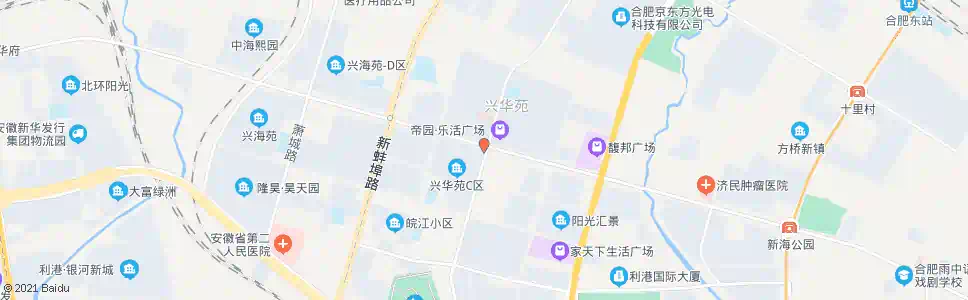 合肥钱大郢_公交站地图_合肥公交_妙搜公交查询2025