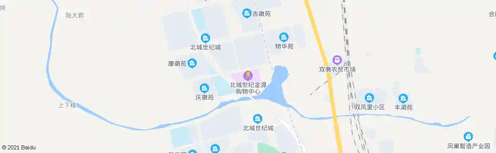 合肥世纪金源北城购物中心_公交站地图_合肥公交_妙搜公交查询2025