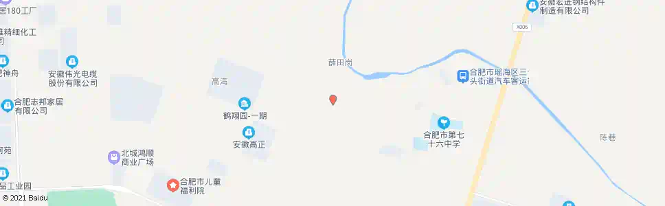 合肥钱小店_公交站地图_合肥公交_妙搜公交查询2025