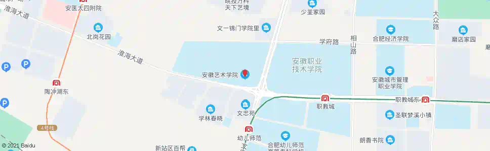 合肥艺术学院_公交站地图_合肥公交_妙搜公交查询2025