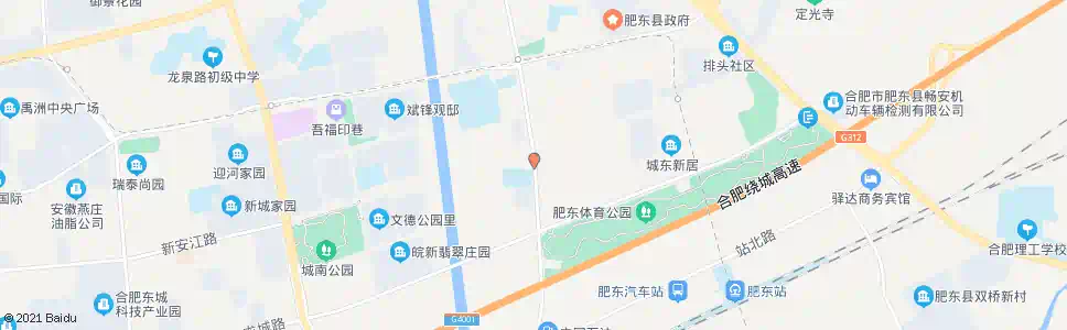 合肥肥东特教学校_公交站地图_合肥公交_妙搜公交查询2025