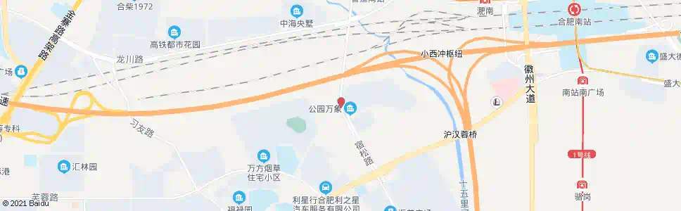 合肥占夹弄_公交站地图_合肥公交_妙搜公交查询2025