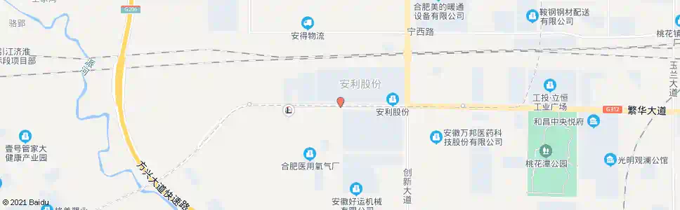 合肥八公山路_公交站地图_合肥公交_妙搜公交查询2025